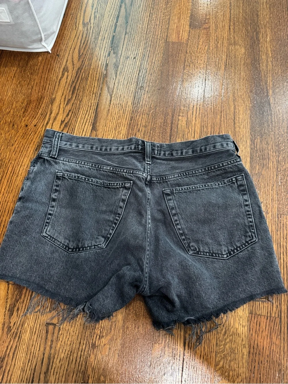Black Denim Shorts AGOLDE - Picture 5 of 5